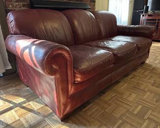 LaZBoy Leather Sofa second image
