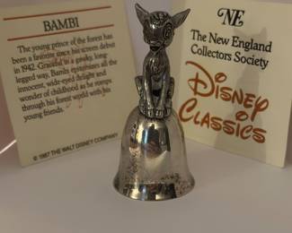 New England Collectors Society Disney Classics Bambi Bell second image