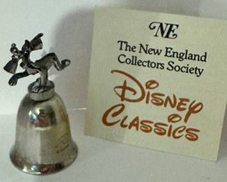 New England Collectors Society Disney Classics Pluto Bell