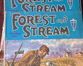 Collection of Vintage Forest and Stream Magazines