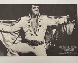Elvis Presley Unique Record Club Promotional Flyers Lot of  second image