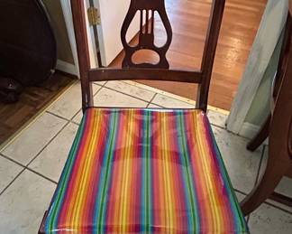 Duncan Phyfe Style Drop Leaf Dining Set third image