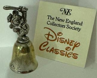 New England Collectors Society Disney Classics Mickey Mouse Bell