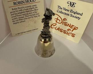 New England Collectors Society Disney Classics Robin Hood Bell second image