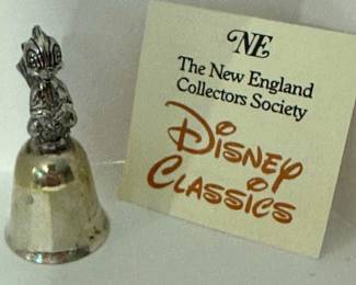 New England Collectors Society Disney Classics Flower The Skunk Bell