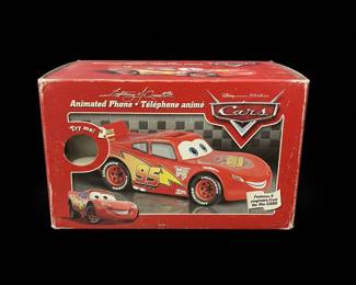 Disney Pixar Cars Lightning McQueen Animated Phone