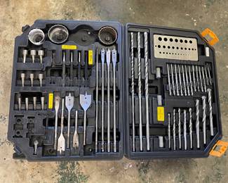 Master Mechanic Piece Drill Bit and Accessory Set