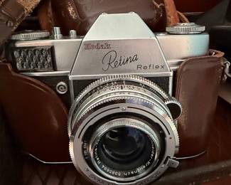 Kodak Retina Reflex III Type mm SLR Camera with Xenar f or . mm Lens