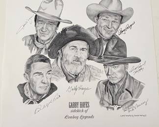 George Murray Gabby Hayes Sidekick of Cowboy Legends Print