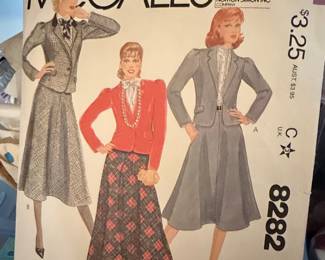 McCalls Pattern Miss Size