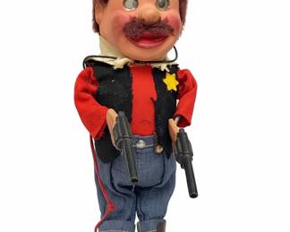 Vintage Cragstans Gun Sheriff Battery Operated Toy