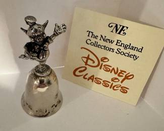 New England Collectors Society Disney Classics Practical Pig Bell
