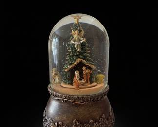 Fontanini Nativity Scene Musical Snow Globe