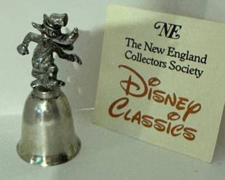 New England Collectors Society Disney Classics Big Bad Wolf Bell