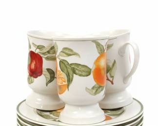 American Atelier Blossom Breeze Porcelain Dinnerware Set