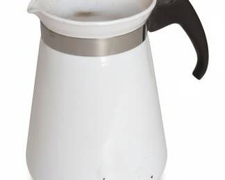 Vintage Corning Centura White Cup Beverage Maker