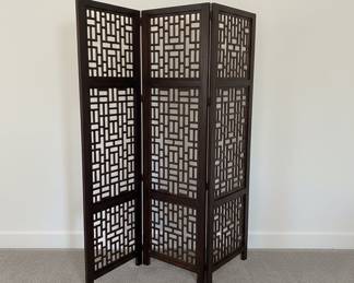 AsianStyle Lattice Folding Room Dividers second image