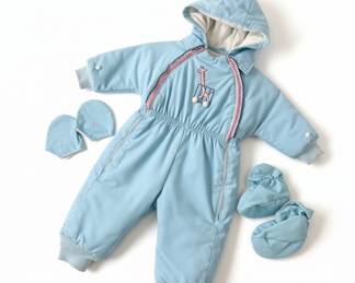 Vintage Kute Kiddies Snoveralls Snowsuit fourth image