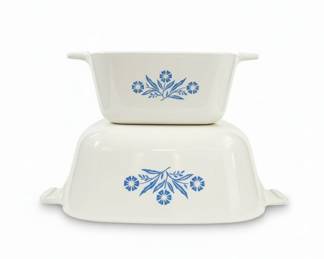 CorningWare Blue Cornflower Casserole Dishes