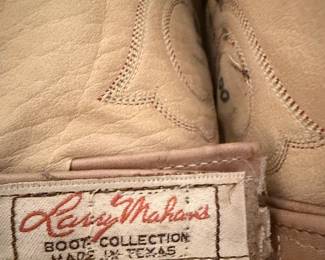 Larry Mahans TwoTone Western Boots second image