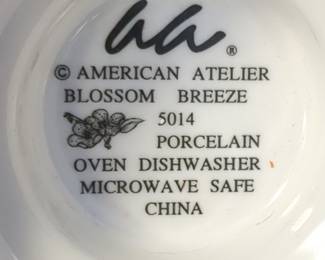 American Atelier Blossom Breeze Porcelain Dinnerware Set second image