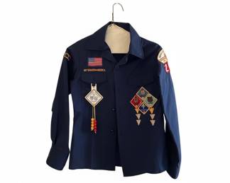 Vintage Boy Scouts of America Cub Scout Uniform Shirt second image
