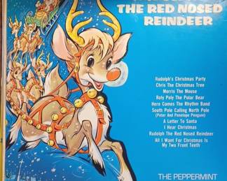 Peter Pan Records Rudolph The Red Nosed Reindeer Vinyl LP