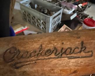 Hillerich Bradsby Cracker Jack Promotional Baseball Bat second image