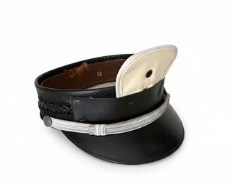 Vintage Leather MuirStyle Biker Cap