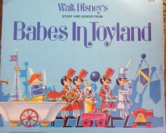 Walt Disneys Babes In Toyland Story and Songs LP