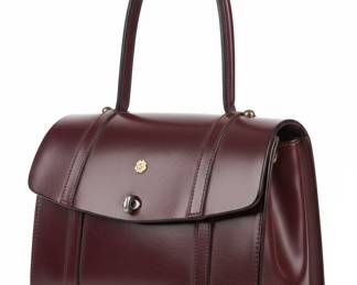 Vintage Leather TopHandle Handbag