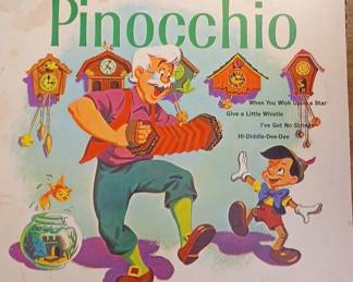 Walt Disneys Pinocchio All the Songs from Walt Disneys Pinocchio Vinyl LP