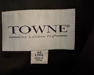 Towne by London Fog Mens Trench Coat second image