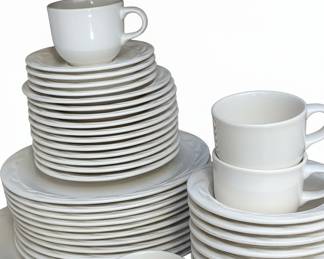 Pfaltzgraff Village White Dinnerware Set
