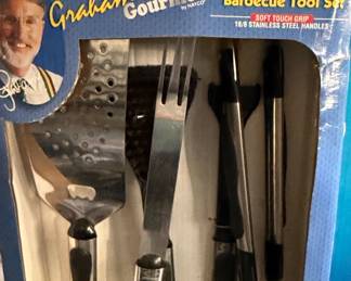 Graham Kerr Gourmet Deluxe Stainless Steel Barbecue Tool Set