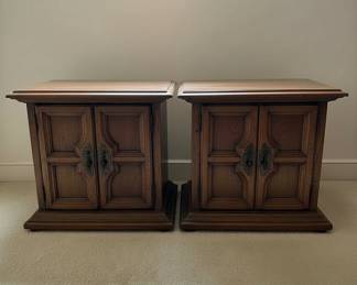 Henredon Mediterranean Style TwoDoor Nightstand