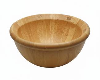 Vintage Staved Wooden Salad Bowl