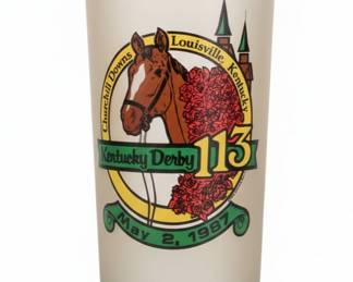 Set of Two Kentucky Derby th Running Official Mint Julep Glasses