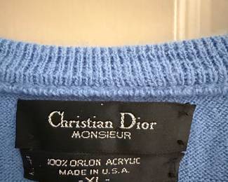 Vintage Christian Dior Monsieur VNeck Sweater third image