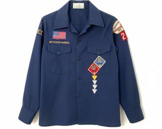 Vintage Boy Scouts of America Cub Scout Uniform Shirt