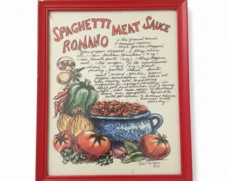 Chef Alfredo Spaghetti Meat Sauce Recipe Print