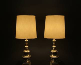 Traditional Brass Table Lamp