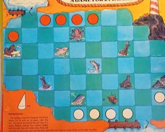 Peter Pan Records Little Toot Vinyl Record with Board Game second image