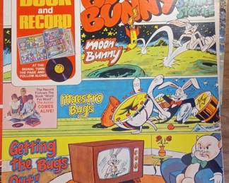 Bugs Bunny Funny Stories Book and Record Set