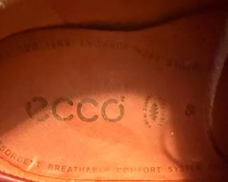 ECCO Mens Leather Derby Shoes second image