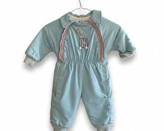 Vintage Kute Kiddies Snoveralls Snowsuit