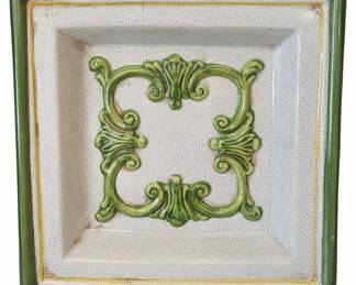 Italian Majolica Decorative Wall Tile