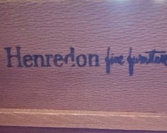 Henredon Fine Furniture Triple Dresser with Dual Mirrors second image