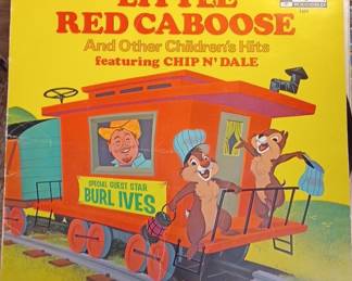 Disneyland Records Little Red Caboose and Other Childrens Hits Vinyl LP