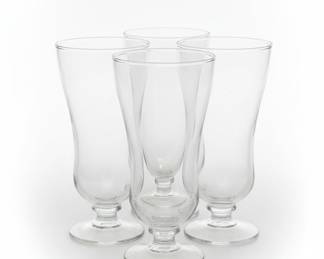Vintage Footed Parfait or Soda Fountain Glasses